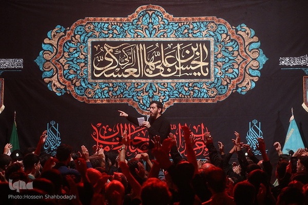 عزاداری شب شهادت امام حسن عسکری در مسجد مقدس جمکران