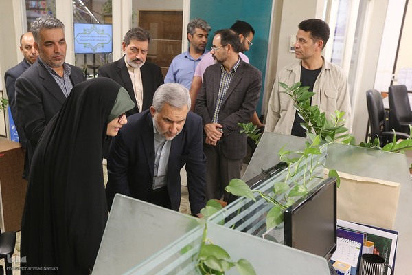 بازدید معاون راهبردی و امور مجلس ریاست جمهوری از خبرگزاری ایکنا