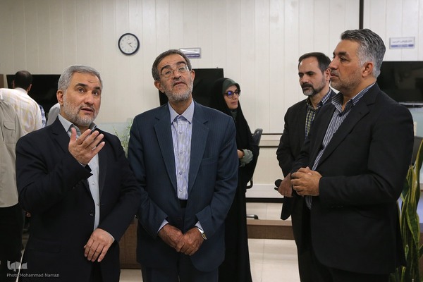 بازدید معاون راهبردی و امور مجلس ریاست جمهوری از خبرگزاری ایکنا