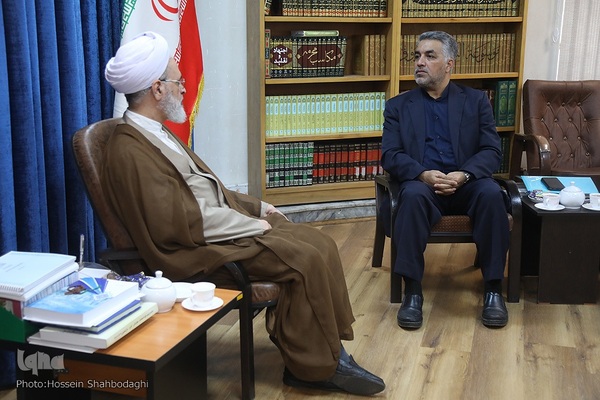دیدار با آیت‌الله اعرافی