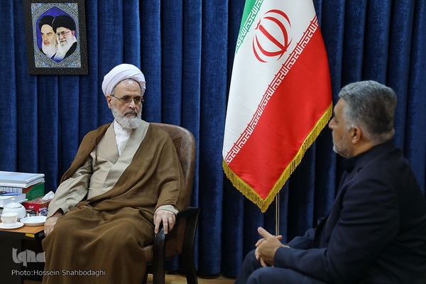 دیدار با آیت‌الله اعرافی