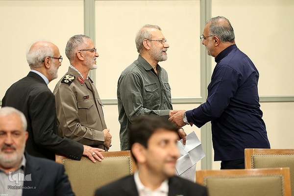 دیدار رئیس جمهور و هیئت وزیران با رهبر معظم انقلاب