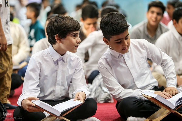 نخستین جلسه استماع قرآنی نوجوانان