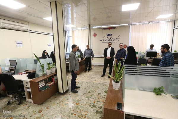 بازدید سید محمدمهدی طباطبایی، معاون ارتباطات و اطلاع‌رسانی دفتر رئیس‌جمهور از ایکنا