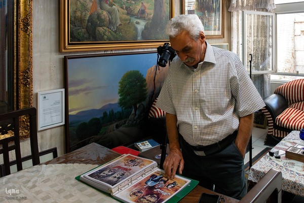 دیدار با محمدعلی حدت؛ آقای پوستر ایران