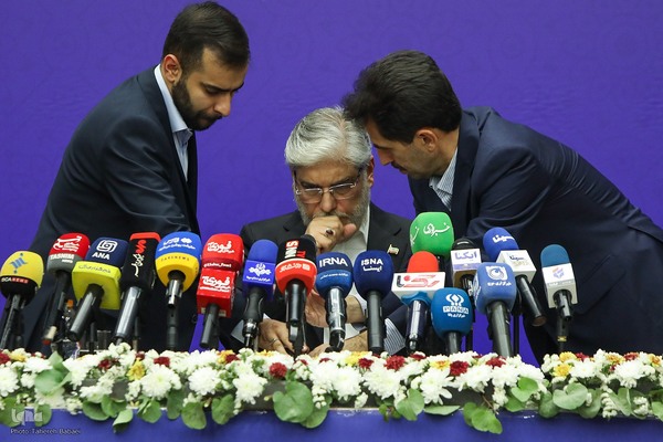 نشست خبری سیمایی صراف