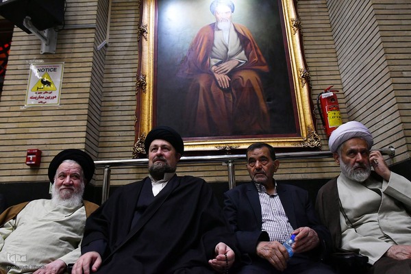 مراسم ختم مادر غلامعلی حدادعادل