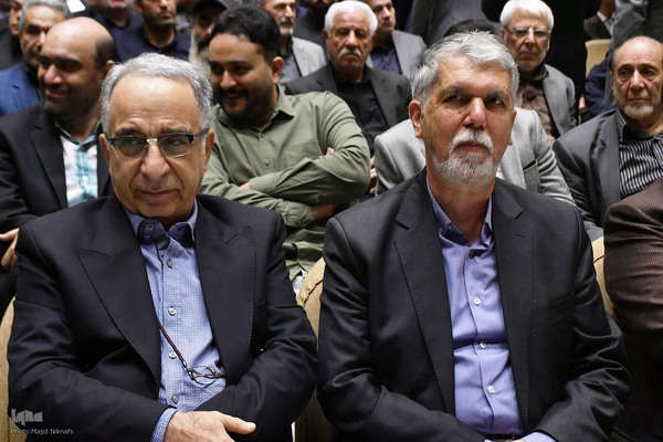 مراسم ختم مادر غلامعلی حدادعادل