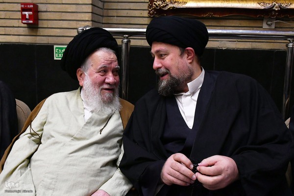 مراسم ختم مادر غلامعلی حدادعادل