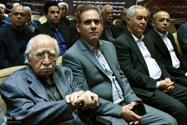 مراسم ختم مادر غلامعلی حدادعادل