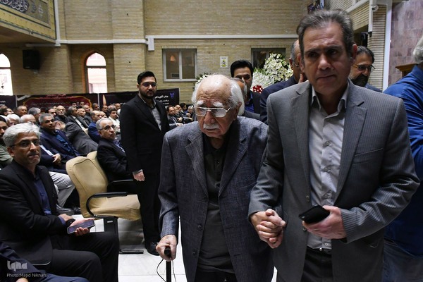 مراسم ختم مادر غلامعلی حدادعادل