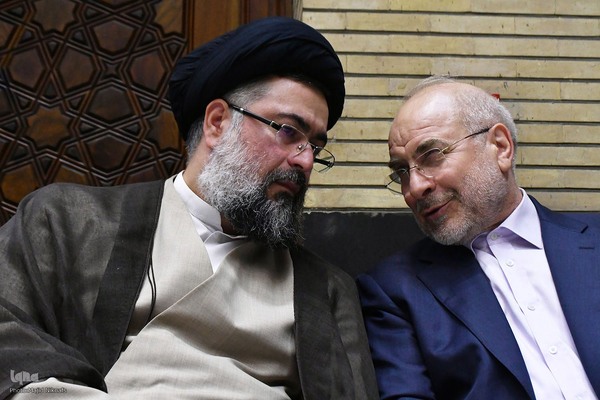 مراسم ختم مادر غلامعلی حدادعادل