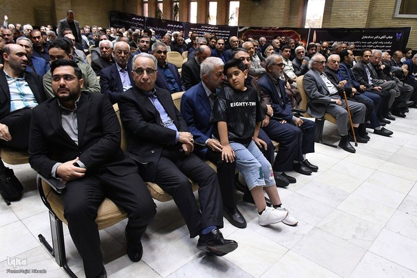 مراسم ختم مادر غلامعلی حدادعادل