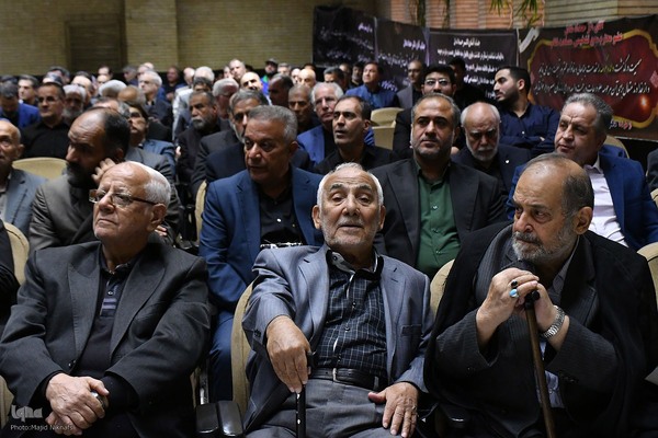 مراسم ختم مادر غلامعلی حدادعادل