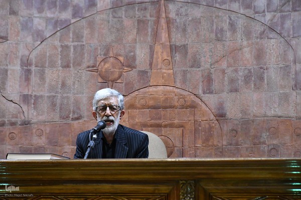 مراسم ختم مادر غلامعلی حدادعادل