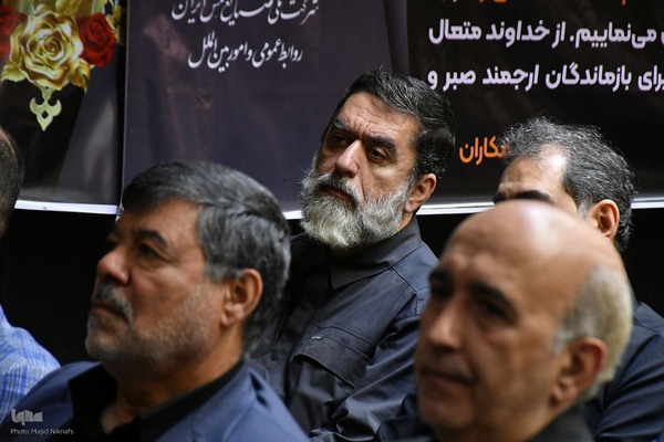 مراسم ختم مادر غلامعلی حدادعادل