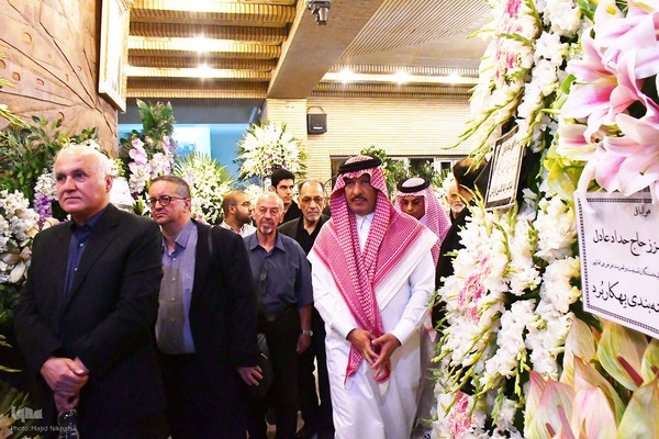 مراسم ختم مادر غلامعلی حدادعادل