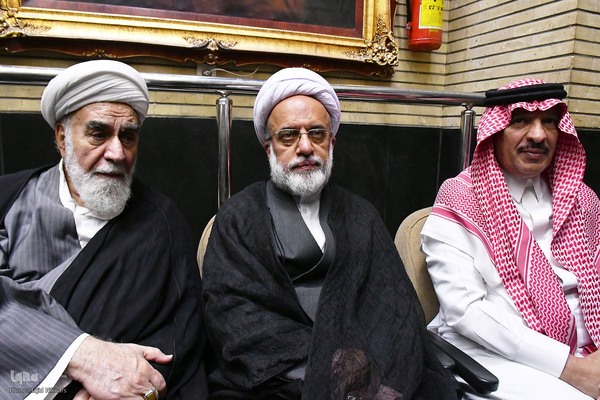 مراسم ختم مادر غلامعلی حدادعادل