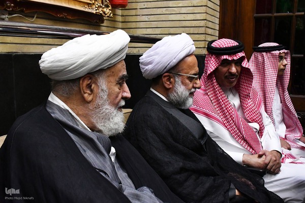 مراسم ختم مادر غلامعلی حدادعادل