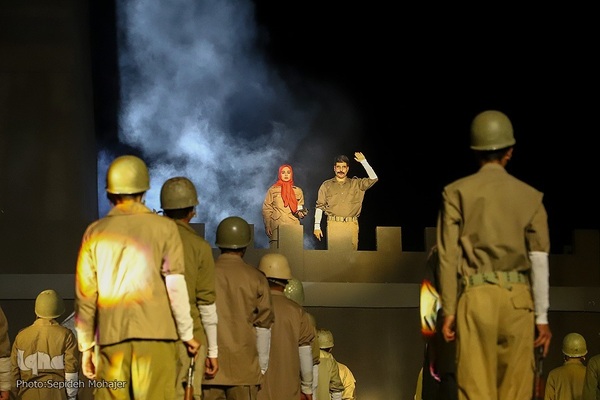 نمایش میدانی و رزمی «۱۸۰۰۱» در مشهد