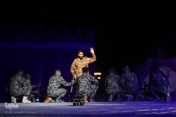 نمایش میدانی و رزمی «۱۸۰۰۱» در مشهد