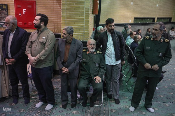 مراسم نخستین سالگرد شهادت سردار عباس نیلفروشان