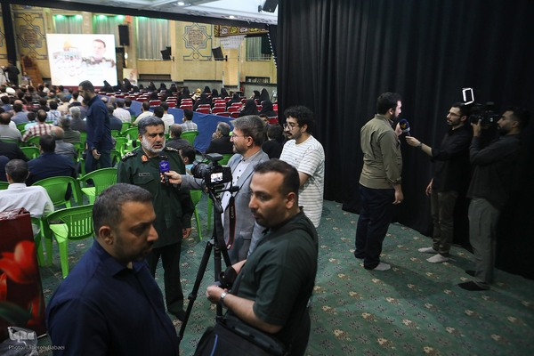 مراسم نخستین سالگرد شهادت سردار عباس نیلفروشان