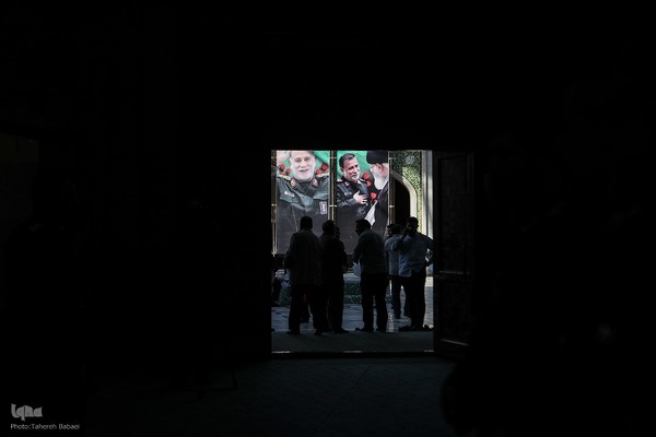 مراسم نخستین سالگرد شهادت سردار عباس نیلفروشان