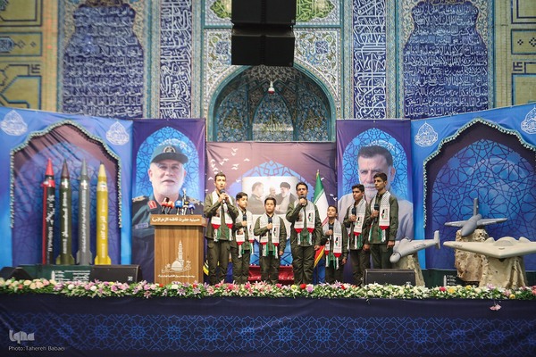 مراسم نخستین سالگرد شهادت سردار عباس نیلفروشان