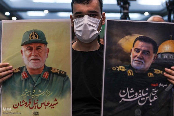 مراسم نخستین سالگرد شهادت سردار عباس نیلفروشان