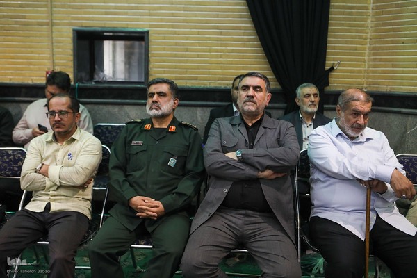 مراسم نخستین سالگرد شهادت سردار عباس نیلفروشان