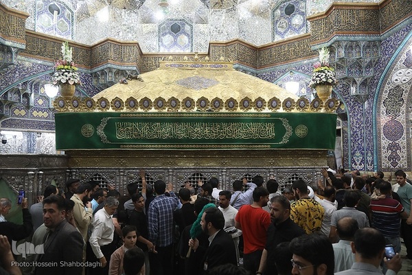 شب میلاد امام حسن عسکری(ع) در حرم کریمه اهل بیت(س)