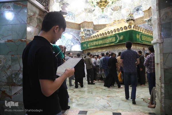 شب میلاد امام حسن عسکری(ع) در حرم کریمه اهل بیت(س)