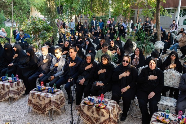 مراسم چهلمین روز درگذشت استاد فرشچیان در اصفهان