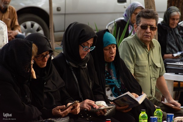 مراسم چهلمین روز درگذشت استاد فرشچیان در اصفهان