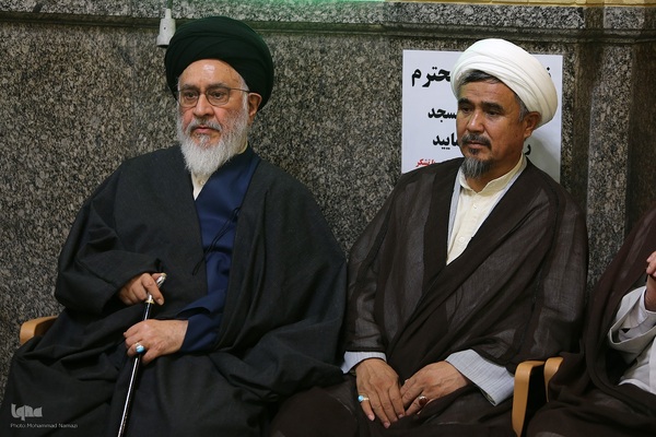 مراسم ختم همسر آیت الله سیستانی در تهران