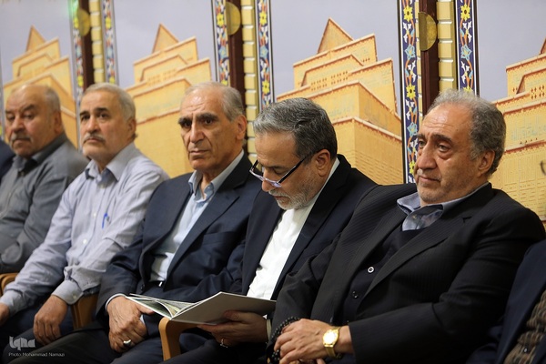 مراسم ختم همسر آیت الله سیستانی در تهران