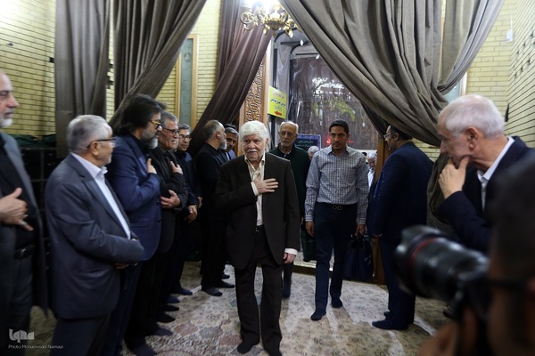 مراسم ختم همسر آیت الله سیستانی در تهران