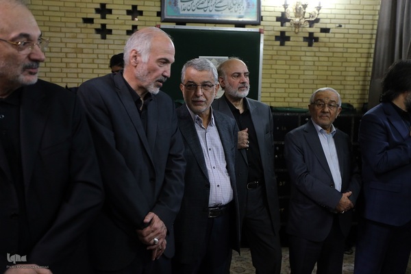 مراسم ختم همسر آیت الله سیستانی در تهران