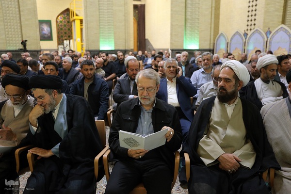 مراسم ختم همسر آیت الله سیستانی در تهران