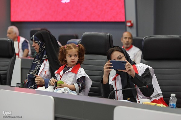 نشست خبری رئیس جمعیت هلال احمر