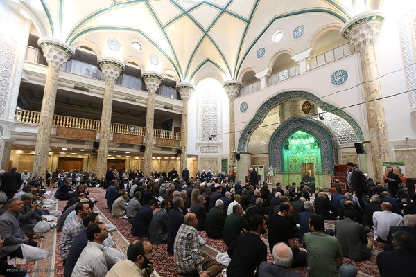 برگزاری یادبود سردار افشار در مسجد امام صادق (ع)