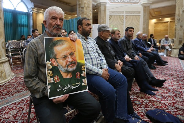 برگزاری یادبود سردار افشار در مسجد امام صادق (ع)