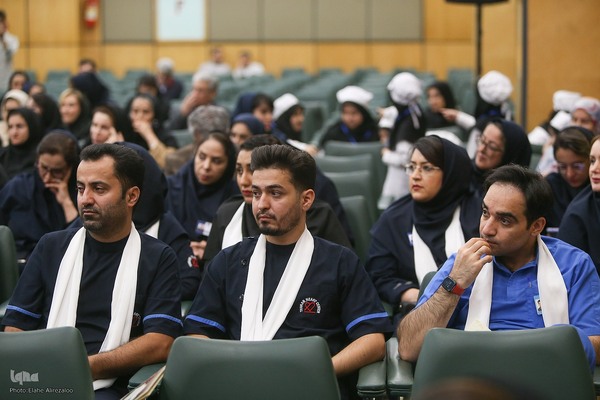 جشن بزرگ روز پرستار در مرکز قلب تهران