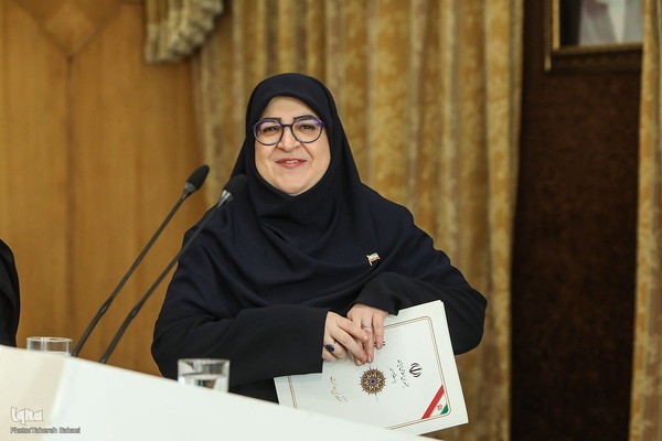 نشست خبری فاطمه مهاجرانی، سخنگوی دولت