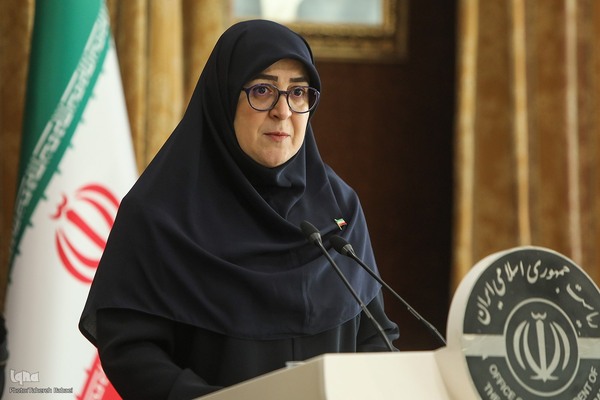 نشست خبری فاطمه مهاجرانی، سخنگوی دولت