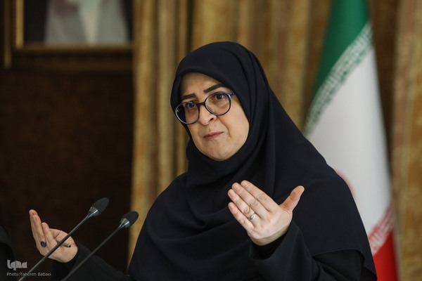 نشست خبری فاطمه مهاجرانی، سخنگوی دولت