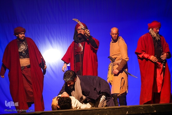 نمایش سوگواره «نگین شکسته» در مشهد