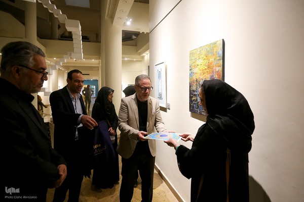 آیین افتتاحیه نمایشگاه هنرهای قرآنی «ضحی»