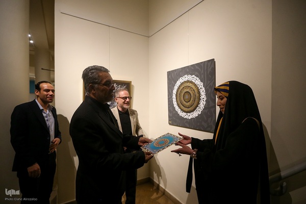 آیین افتتاحیه نمایشگاه هنرهای قرآنی «ضحی»